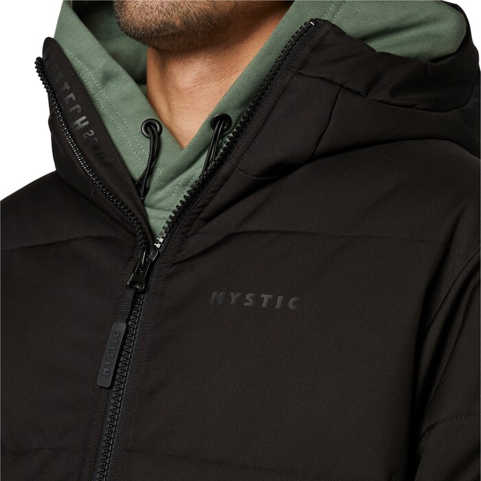 2024 Mystic Mens Dark Tech Series Puffer Jacket 35101.240005 - Black